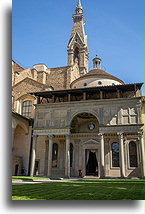 Pazzi Chapel::Florence, Italy::