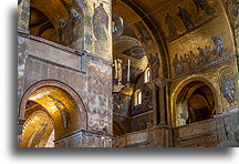 Byzantine Mosaics::Venice, Italy::
