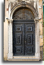 Wejście do Synagogi Hiszpańskiej::Wenecja, Włochy::