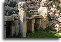 The Altar::Ġgantija, Gozo, Malta::