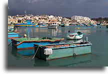 Dinghies::Marsaxlokk, Malta::