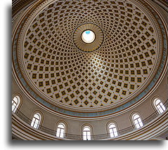 Dome::Rotunda of Mosta, Mosta, Malta::