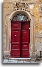 Czerwone drzwi::Valletta, Malta::