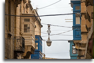 Lampa uliczna::Valletta, Malta::