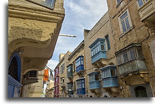 Wiele różnych kolorów::Valletta, Malta::