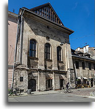 Synagoga Wysoka::Krakowski Kazimierz, Polska::