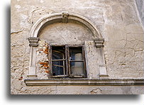 Old Window::Kazimierz district of Kraków, Poland::