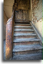 Wooden Stairs::Kazimierz district of Kraków, Poland::