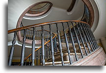 Spiral Staircase #1::Nowa Huta, Poland::