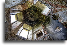 Inside the Tower::Tarłów Palace, Podzamcze Piekoszowskie, Poland::