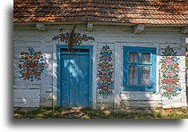 Painted Cottage #1::Zalipie, Poland::