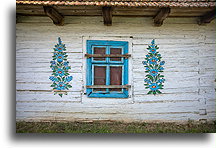 Painted Cottage #2::Zalipie, Poland::