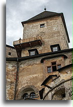 Middle Castle::Orava Castle, Slovakia::