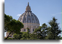 St Peter's Basilica Dome::St. Peter's Basilica, Vatican::