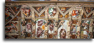 Sistine Chapel Ceiling::Sistine Chapel, Vatican::