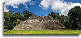 Caana Pyramid::Caracol, Belize::