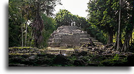 Świątynia jaguara::Lamanai, Belize::
