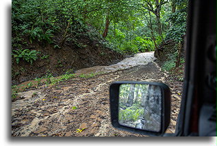 Muddy Water to Cross::Peñas Blancas, Costa Rica::