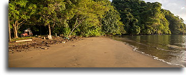 Kemping na plaży::Playa Margerita, Nicoya, Kostaryka::