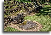 Altar with Toad::Tak'alik Ab'aj, Guatemala::