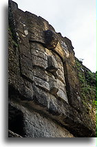 Kamienna maska::Tikal, Gwatemala::