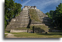 Temple 216::Yaxhá, Guatemala::