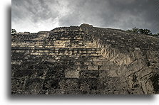 Enormous Stairway::Becán, Campeche, Mexico::