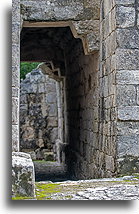 Stone Passageway::Becán, Campeche, Mexico::