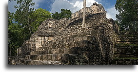Structure IV::Calakmul, Campeche, Mexico::