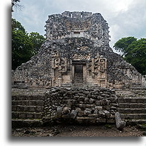 Struktura XX::Chicanná, Campeche, Meksyk::