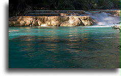 Turquoise River #3::Cascada El Chiflón, Mexico::