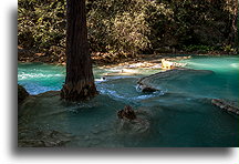 Turquoise River #2::Cascada El Chiflón, Mexico::