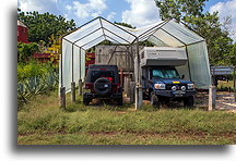 Car Storage::Izamal, Yucatán, Mexico::