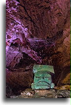 Loltun's Head::Loltun Cave, Yucatán, Mexico::