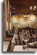 Restaurant in Ex-Convent::Hotel Quinta Real, Oaxaca, Mexico::