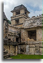 Four-story Tower::Palenque, Chiapas, Mexico::