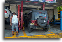 Tire Service::Palenque, Chiapas, Mexico::