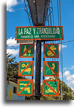 Przestrzegaj spokój i ciszę::San Cristóbal de las Casas, Chiapas, Mexico::