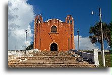 Kościół San Mateo::Santa Elena, Jukatan, Meksyk::