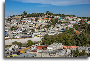 Slumsy w Tula::Tula, Hidalgo, Meksyk::