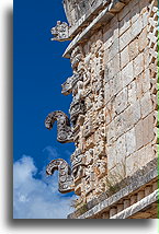 Long-nosed God Chaac::Uxmal, Yucatán, Mexico::