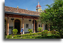 Internal Courtyard::Granada, Nicaragua::