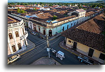 Dachy kryte dachówką::Granada, Nikaragua::