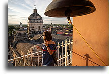 View from the Bell Tower::Granada, Nicaragua::