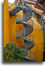 Outside Staircase::Biomuseo, Panama::