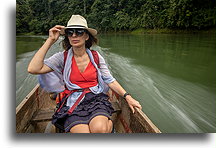 Podróż w górę rzeki::Park Narodowy Chagres, Panama::