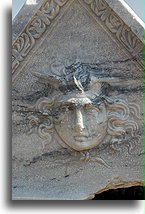 Marble Sarcophagus::Caesarea, Israel::