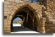 Crusader Fortification::Caesarea, Israel::