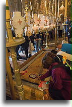 Stone of Anointing #1::Church of the Holy Sepulchre, Jerusalem, Israel::