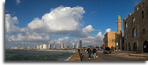View of Tel Aviv::Jaffa, Israel::